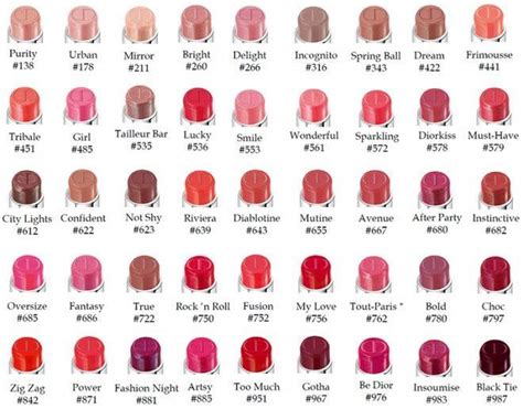 dior lipstick day|Dior lipstick color chart.